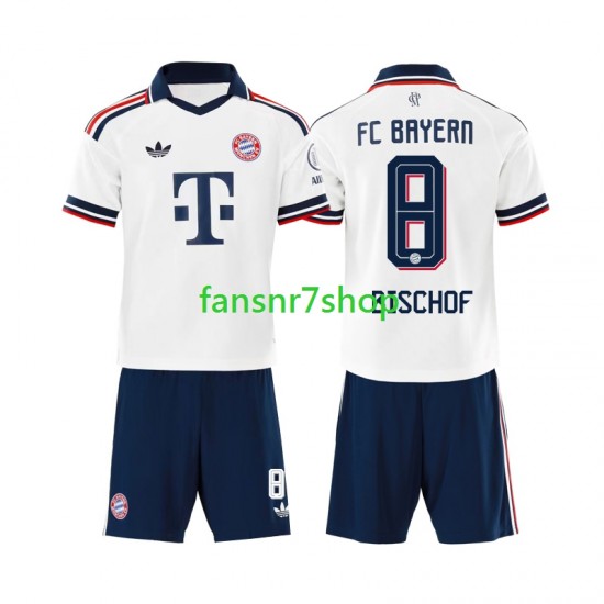 FC Bayern München fußball trikot Tom Bischof 8 Kinder Auswärts 2026-2027 Kurzarm