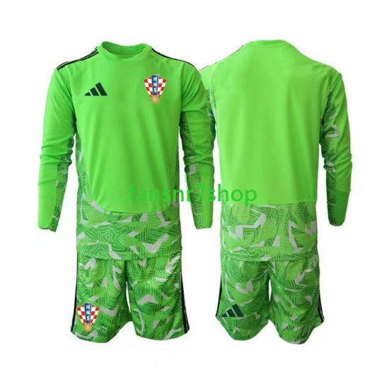Kroatien fußball trikot Torhüter Kinder Heim 2026-2027 Langarm