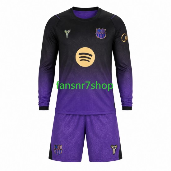 FC Barcelona fußball trikot Kinder Auswärts 2026-2027 Langarm