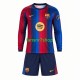 FC Barcelona fußball trikot Kinder Heim 2026-2027 Langarm