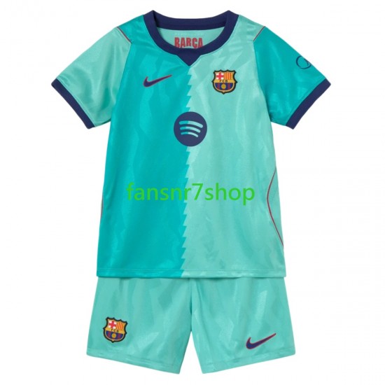 FC Barcelona fußball trikot Kinder Ausweich 2026-2027 Kurzarm
