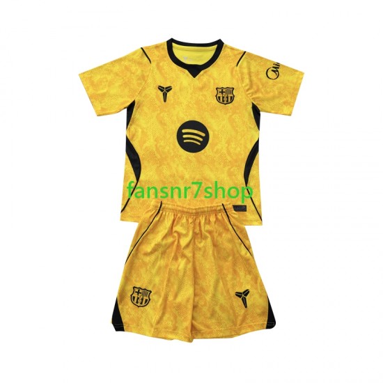 FC Barcelona fußball trikot Torhüter Kinder Viertes 2026-2027 Kurzarm