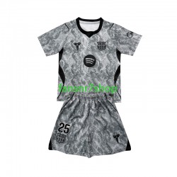FC Barcelona fußball trikot Dominik Livakovic 25 Torhüter Kinder Auswärts 2026-2027 Kurzarm