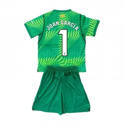 FC Barcelona fußball trikot Joan Garcia 1 Torhüter Kinder Heim 2026-2027 Kurzarm