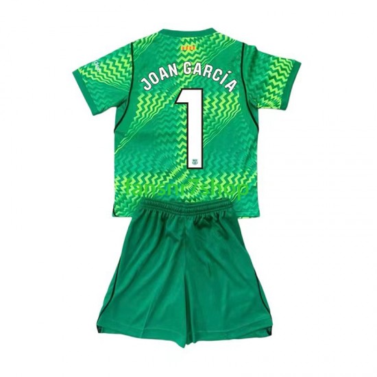 FC Barcelona fußball trikot Joan Garcia 1 Torhüter Kinder Heim 2026-2027 Kurzarm