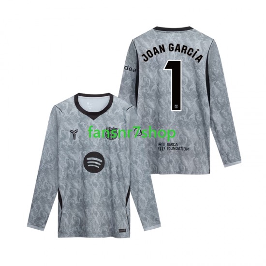 FC Barcelona fußball trikot Joan Garcia 1 Torhüter Herren Auswärts 2026-2027 Langarm