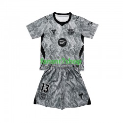 FC Barcelona fußball trikot Wojciech Szczesny 13 Torhüter Kinder Auswärts 2026-2027 Kurzarm