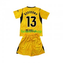 FC Barcelona fußball trikot Wojciech Szczesny 13 Torhüter Kinder Viertes 2026-2027 Kurzarm