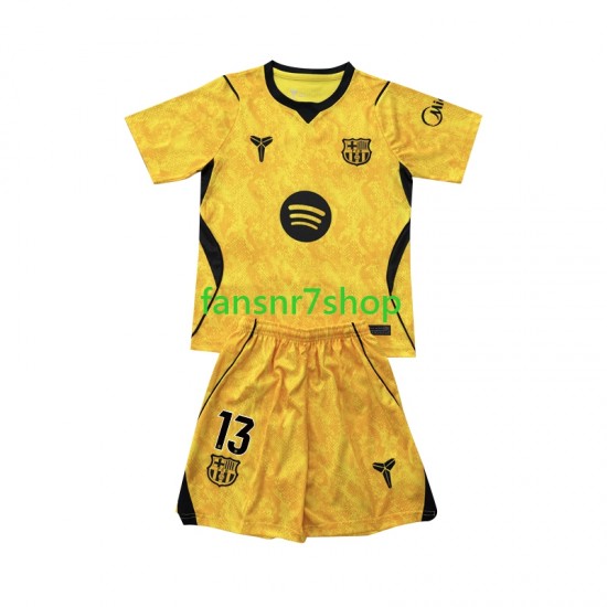 FC Barcelona fußball trikot Wojciech Szczesny 13 Torhüter Kinder Viertes 2026-2027 Kurzarm