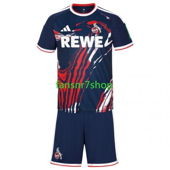 FC Köln fußball trikot Kinder Auswärts 2026-2027 Kurzarm