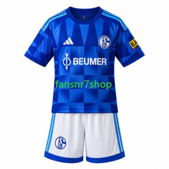 Schalke 04 fußball trikot FC Kinder Heim 2026-2027 Kurzarm