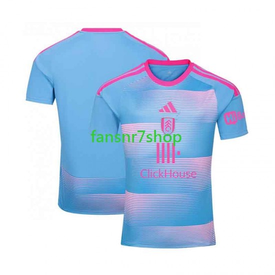 fußball trikot Fullham Herren Ausweich 2026-2027 Kurzarm