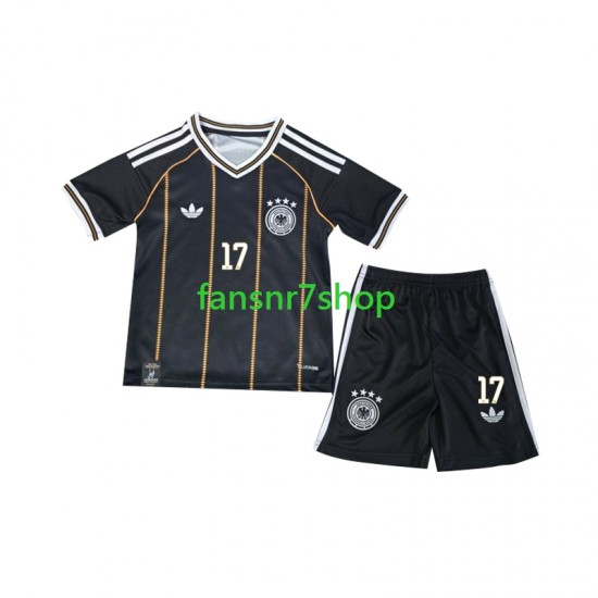Deutschland fußball trikot Florian Wirtz 17 Kinder Ausweich 2026 Kurzarm