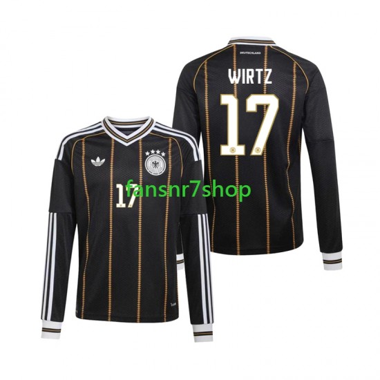 Deutschland fußball trikot Florian Wirtz 17 Herren Ausweich 2026 Langarm