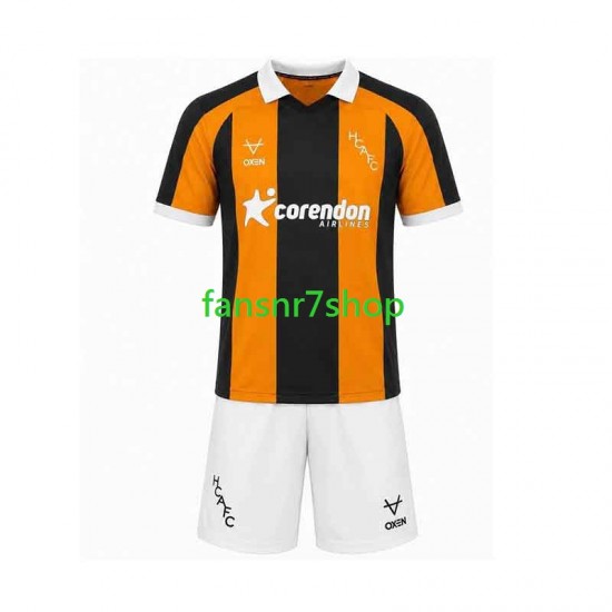 Hull City fußball trikot Kinder Heim 2026-2027 Kurzarm