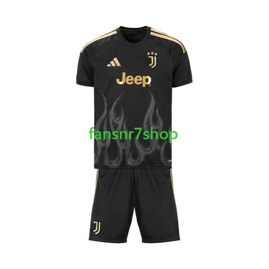 Juventus Turin fußball trikot Kinder Ausweich 2026-2027 Kurzarm
