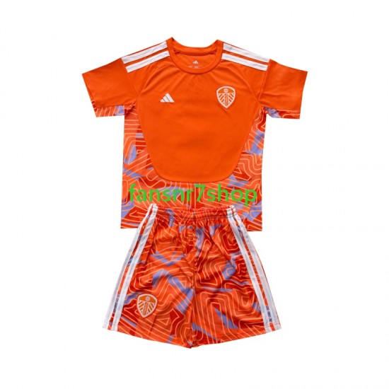 Leeds United fußball trikot Torhüter Kinder Viertes 2026-2027 Kurzarm