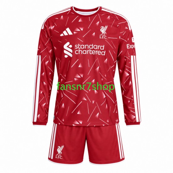 Liverpool fußball trikot Kinder Heim 2026-2027 Langarm