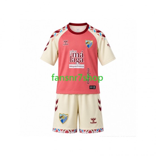 Málaga CF fußball trikot Kinder Auswärts 2026-2027 Kurzarm