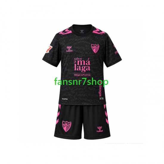 Málaga CF fußball trikot Kinder Ausweich 2026-2027 Kurzarm