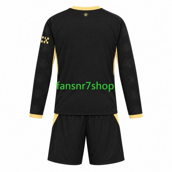 Manchester City fußball trikot Kinder Auswärts 2026-2027 Langarm