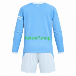 Manchester City fußball trikot Kinder Heim 2026-2027 Langarm