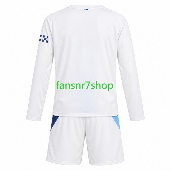 Manchester City fußball trikot Kinder Ausweich 2026-2027 Langarm