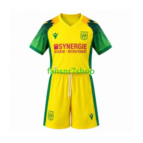 Nantes fußball trikot Kinder Heim 2026-2027 Kurzarm