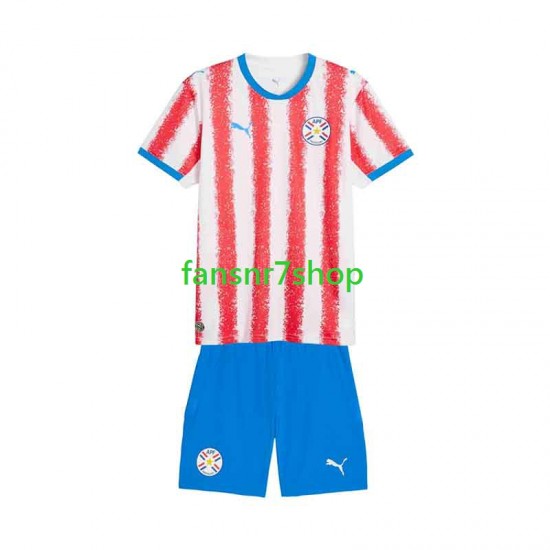 fußball trikot Paraguay Kinder Heim 2026 Kurzarm