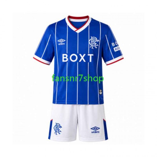 Rangers fußball trikot Kinder Heim 2026-2027 Kurzarm