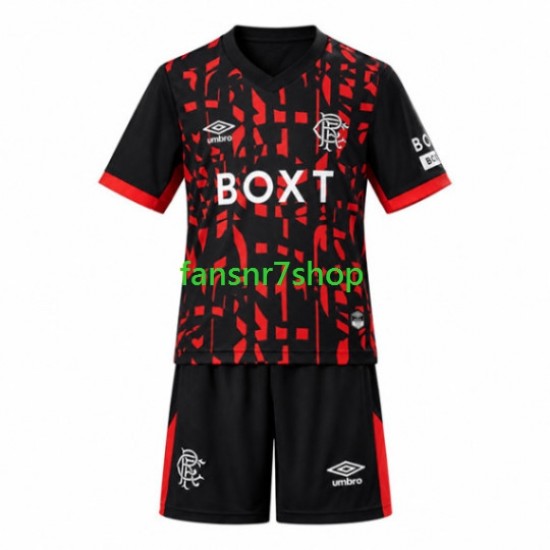 Rangers fußball trikot Kinder Ausweich 2026-2027 Kurzarm