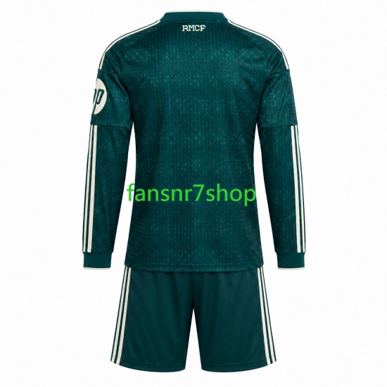 Real Madrid fußball trikot Kinder Auswärts 2026-2027 Langarm