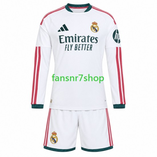 Real Madrid fußball trikot Kinder Heim 2026-2027 Langarm