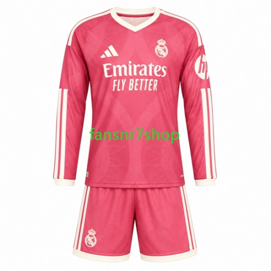 Real Madrid fußball trikot Kinder Ausweich 2026-2027 Langarm