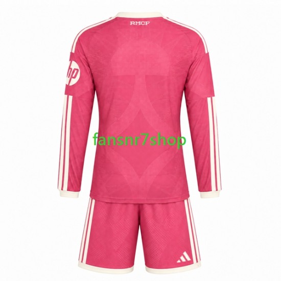 Real Madrid fußball trikot Kinder Ausweich 2026-2027 Langarm