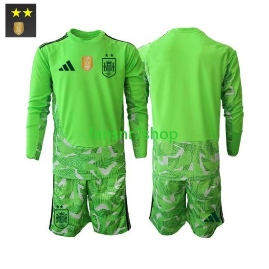 Spanien fußball trikot Torhüter Kinder Ausweich 2026-2027 Langarm