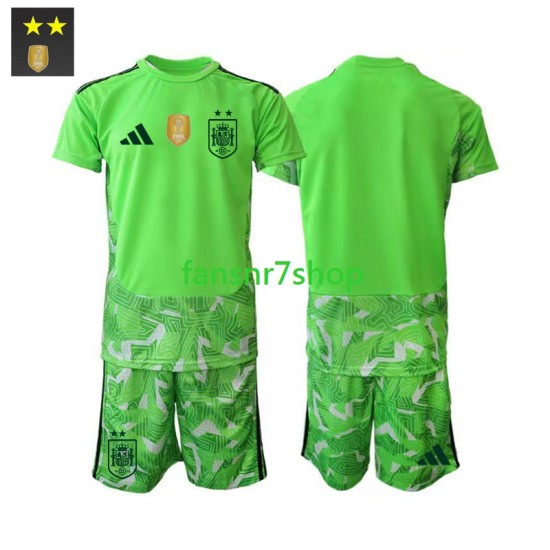 Spanien fußball trikot Torhüter Kinder Ausweich 2026-2027 Kurzarm