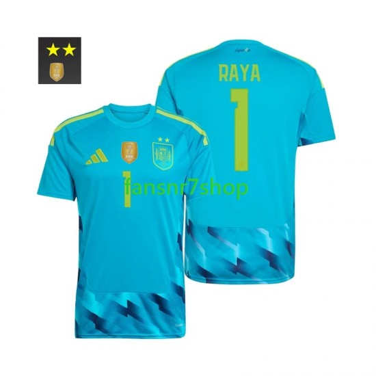 Spanien fußball trikot David Raya 1 Torhüter Herren Heim 2026-2027 Kurzarm