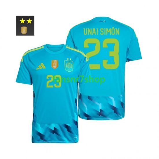 Spanien fußball trikot Unai Simon 23 Torhüter Herren Heim 2026-2027 Kurzarm