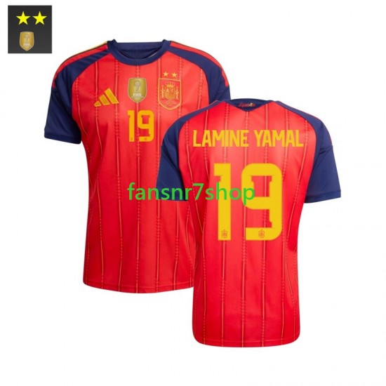 Spanien fußball trikot Lamine Yamal 19 Herren Heim 2026-2027 Kurzarm