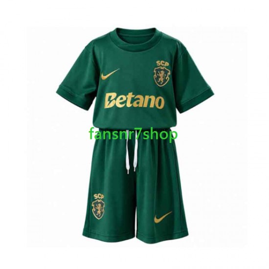 Sporting CP fußball trikot Special Kinder Heim 2026-2027 Kurzarm