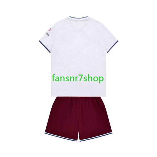 West Ham United fußball trikot Kinder Auswärts 2026-2027 Kurzarm