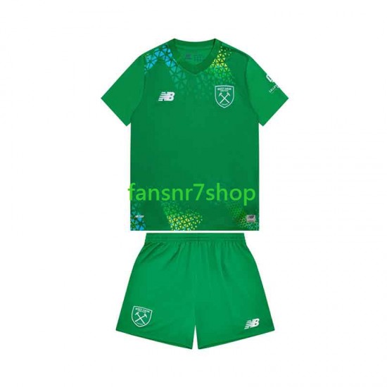 West Ham United fußball trikot Torhüter Kinder Heim 2026-2027 Kurzarm