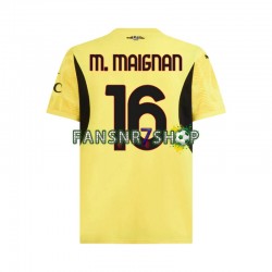 AC Mailand fußball trikot Mike Maignan 16 Torhüter Herren Auswärts 2024-2025 Kurzarm