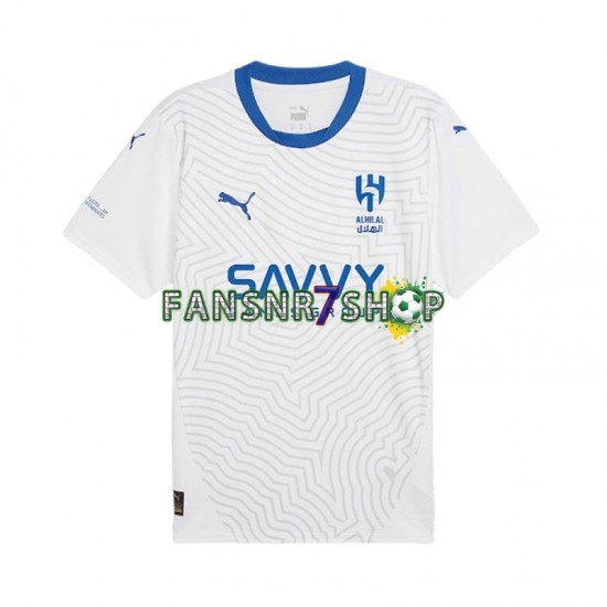fußball trikot Al-Hilal Herren Auswärts 2024-2025 Kurzarm