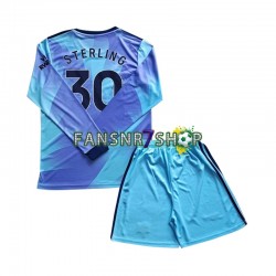 Arsenal fußball trikot Sterling 30 Kinder Ausweich 2024-2025 Langarm
