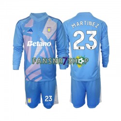 Aston Villa fußball trikot Emiliano Martinez 23 Torhüter Kinder Ausweich 2024-2025 Langarm