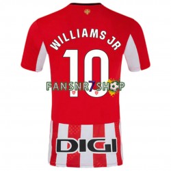 Athletic Bilbao fußball trikot Williams JR 10 Herren Heim 2024-2025 Kurzarm