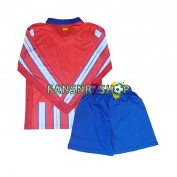 Atlético Madrid fußball trikot Kinder Heim 2024-2025 Langarm
