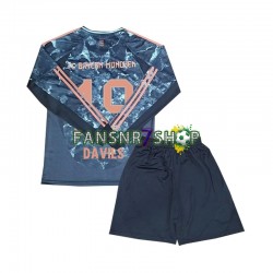 FC Bayern München fußball trikot Davies 19 Kinder Auswärts 2024-2025 Langarm